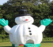Snow Man Bounce House